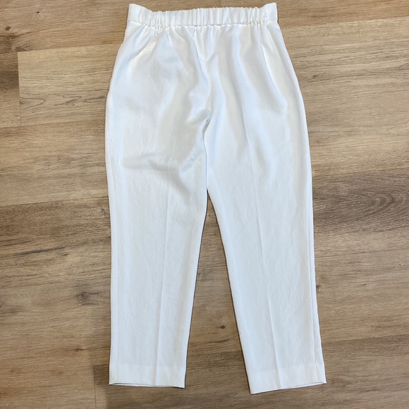 Babaton Cohen Cropped White Pants - Picture 8 of 13